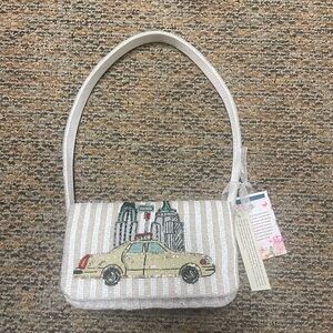 Viral taxi beaded bag